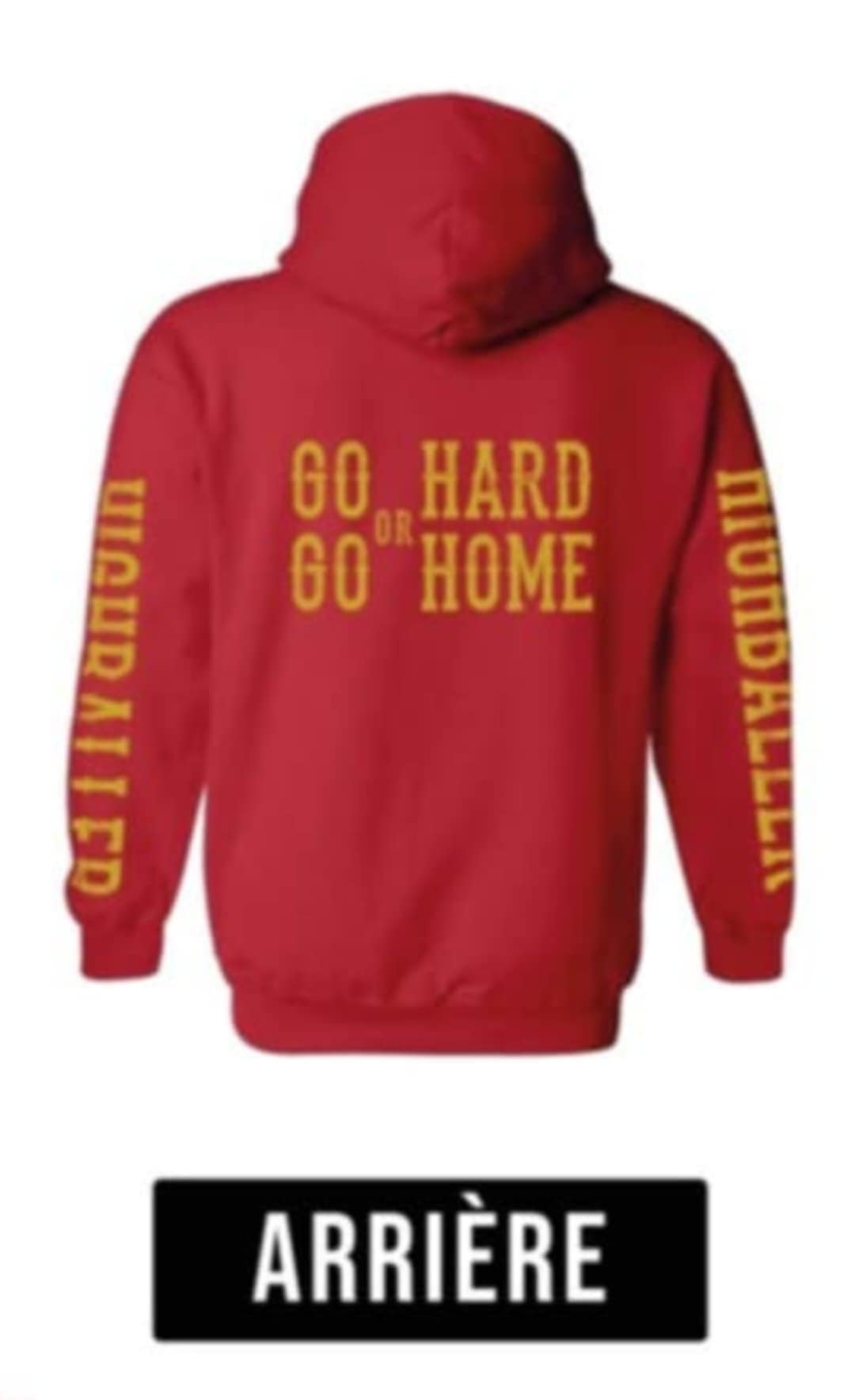 Hoodie VIP Rouge&Or