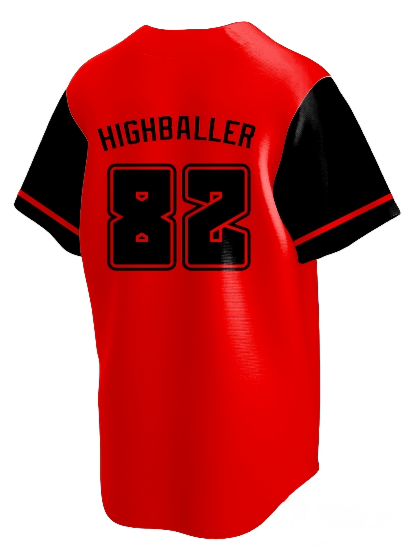 Jersey base-ball Rouge