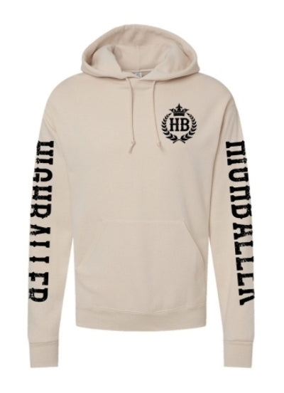 Hoodie signature crème