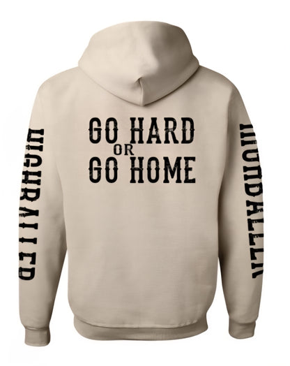 Hoodie signature crème